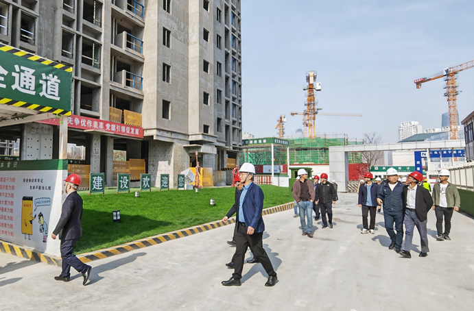 南昌市政建設(shè)集團(tuán)到建發(fā)養(yǎng)云項目觀摩交流