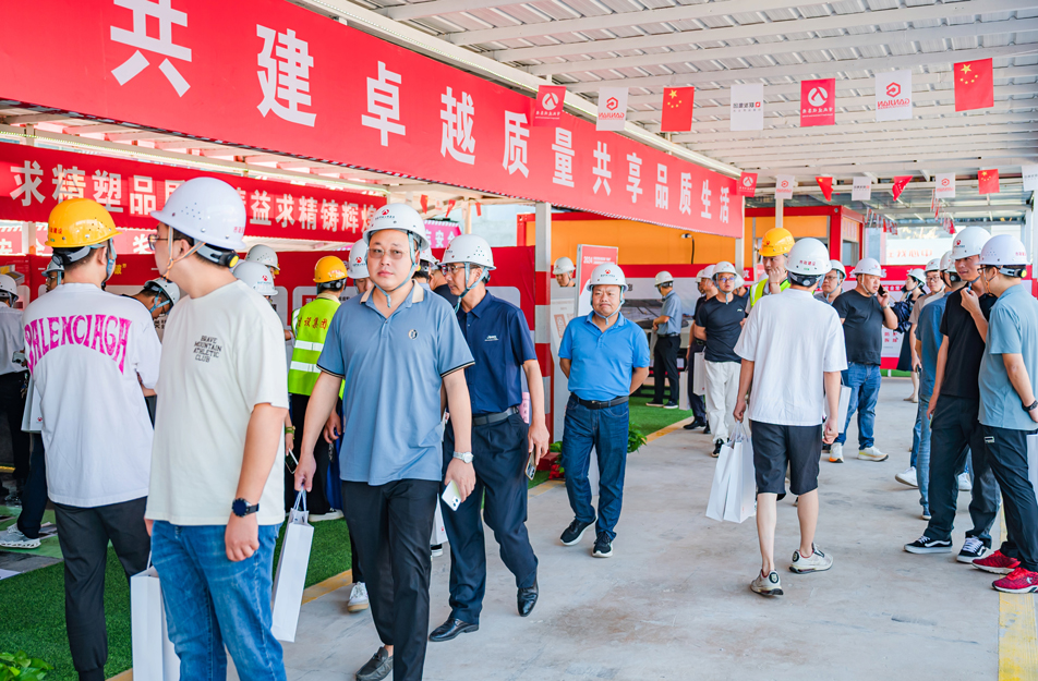 2024 年江西省住房城鄉(xiāng)建設系統(tǒng)“質量月”工程質量管理標準化示范工程現(xiàn)場觀摩會
